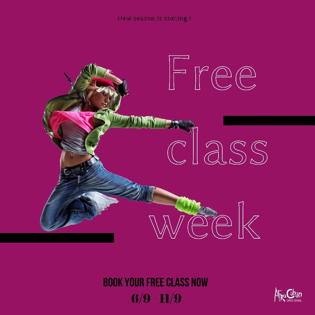 free dance week